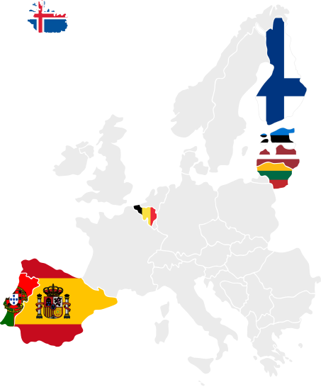 Europe map