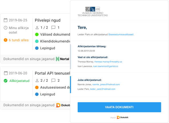 Dokobit Portal API