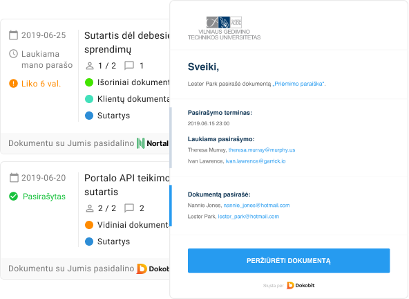Dokobit Portal API